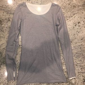 Reversible LuLuLemon Long Sleeve Every Yogi Shirt- 4